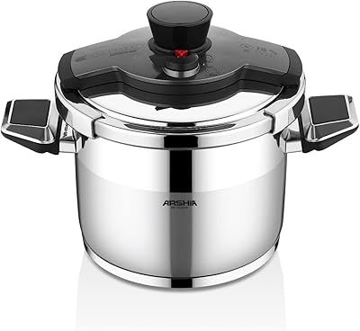 Autocuiseur arshia en acier inoxydable 12 litres pr116-2998