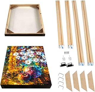 Barres d'extension de cadre en bois pour peinture à l'huile, galerie et étirement