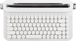 Clavier de machine à écrire rétro 86 touches sans fil bluetooth compatible
