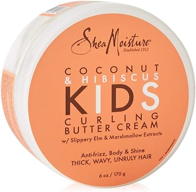 Crème de bouclage pour enfants shea moisture à la noix de coco