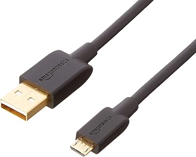 Câble de chargement adaptateur usb 2.0 a vers micro b amazonbasics