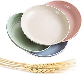 Assiettes plates mahmair sans bpa pour enfants et adultes