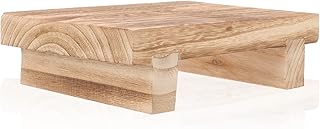 Une chaise rectangulaire en bois d'ilipis qui se place sous le bureau