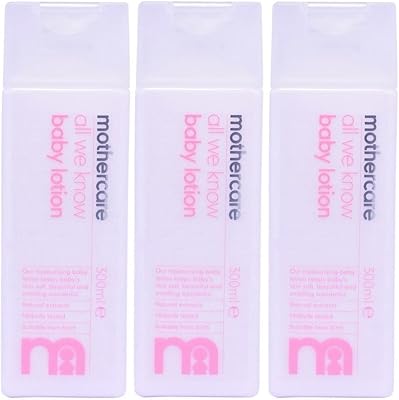Mothercare all we know lotion pour bébé 300 ml paquet de 3