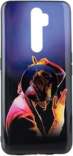 Coque muzz oppo a5 2020 coque imprimée en couleur + support anti-pop protection