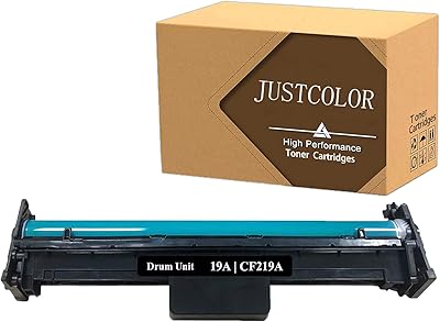 Unité tambour de remplacement justcolor compatible pour hp 19a cf219a à utiliser