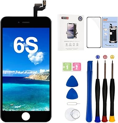 Écran de remplacement eveith pour iphone 6s taille 47 pouces lcd fhd