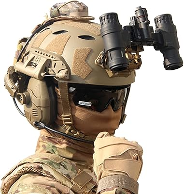 Ensemble de casque tactique rapide équipement de jeu extérieur cqb cs avec casque
