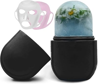 2022 ensemble d'outils pour le visage ice roller 2 pièces avec masque