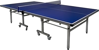 Table de ping-pong d'extérieur skyland - em-8005, table bleue pour adultes et unisexe