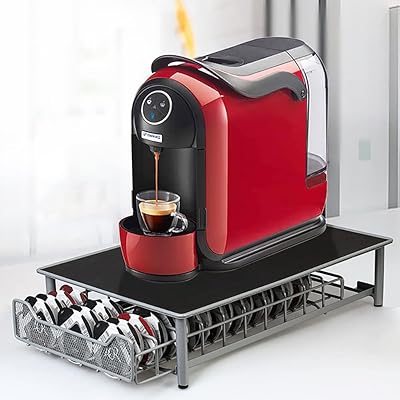 Tiroir à capsules de café, porte-capsules de café peu encombrant pour ranger 60