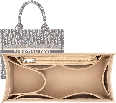Organisateur de sac lakay pour petit en feutre dior 2008 beige