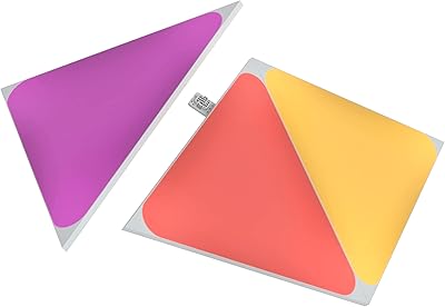 Kit d'extension triangle nano leaf - système de panneau led wifi intelligent
