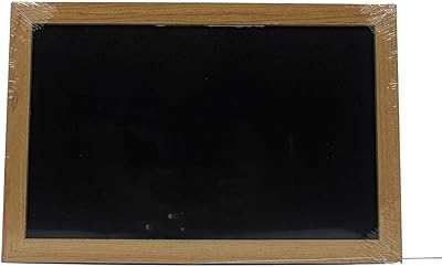 Tableaux noirs fis avec cadre en bois double face taille 20x30 cm