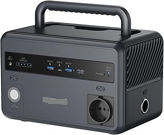 Centrale électrique portable, 300 w avec batterie lifepo4 299 wh, générateur d'énergie solaire