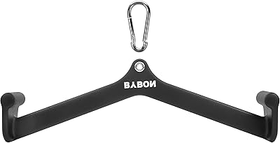 Power grip lat pull down fixation large poignée neutre 61 cm ergonomique rangée