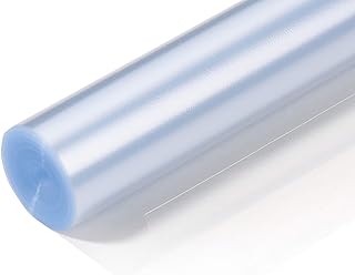 Rouleau de couverture de livre non adhésif en plastique herma, transparent, 10 m