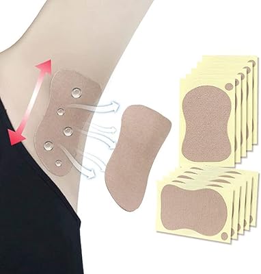 Coussins anti-transpiration sous les bras 10 pièces coussinets absorbants jetables bras