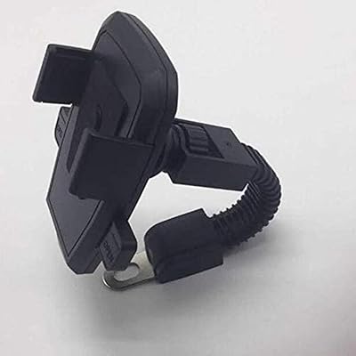 Support de vélo klayat support de téléphone portable en rouge et noir adapté