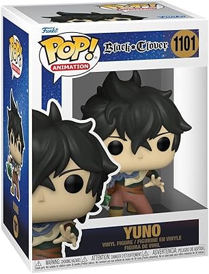 Funko pop! animation : black clover - yuno, figurine en vinyle à collectionner