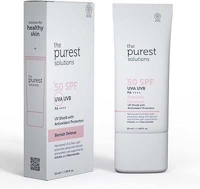 The purest solutions blemish defense