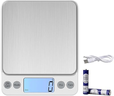 Balance alimentaire numérique améliorée kobe, grande taille 10kg/1g, balance de cuisine pour la cuisson