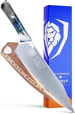 Couteau de chef dalstrong 95 pouces série valhalla acier 9cr18mov