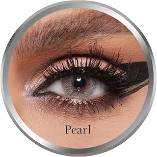 Lentilles de contact amara pearl, lentilles de contact cosmétiques originales unisexes, jetables mensuellement