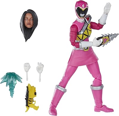 Power rangers lightning collection dino charge pink ranger 6" figurine de collection
