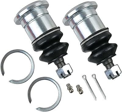 Paire de rotules d'extension supérieure lubrifiables sixbays de 25 mm compatibles avec toyota