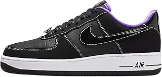 Nike air force 1 '07 lv8 emb homme, noir/noir-gris fer-blanc, 13