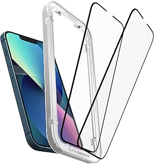 Spigen glastr align master [pack de 2] conçu pour protéger l'écran de l'iphone