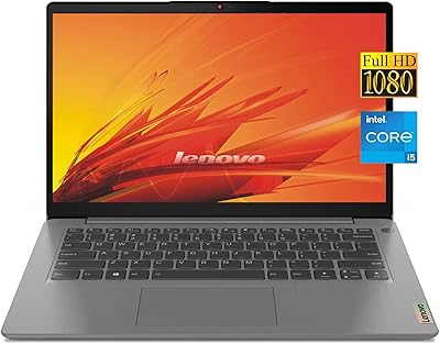 Ordinateur portable lenovo ideapad 3 dernier 2023, écran fhd de 14 pouces, intel