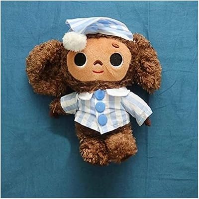 Mignon cheburashka petit singe en peluche kawaii doux peluche câlin poupée anime russie