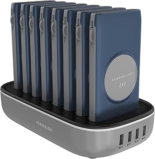 Banque d'alimentation sans fil 10 000 mah - banque d'alimentation powerology 8 en