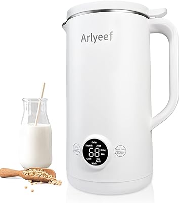 Machine à lait de soja automatique arlif, 20 oz (600 ml) sans produits