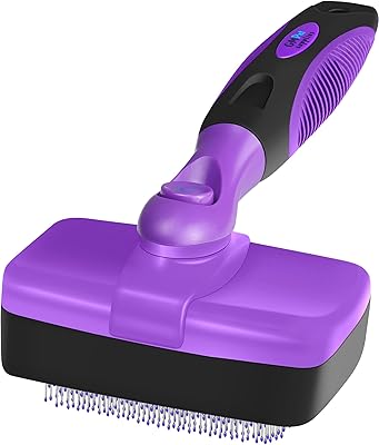 Brosse de toilettage autonettoyante jm petstm pour chiens et chats | c'est la meilleure