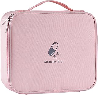 Grande trousse de premiers secours portable, sac à médicaments vide de voyage à double fermeture éclair, pochette à pilules pratique pour les voyages, l'école, la maison, rose, petit. Découvrez Diaytar, la marketplace sénégalaise qui révolutionne vos achats en ligne