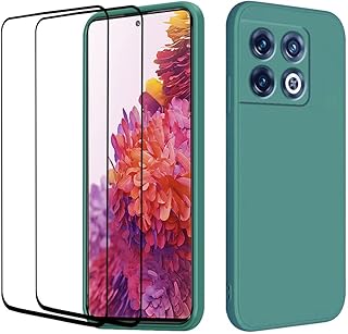 [1+2] compatible avec oneplus 10t, coque en silicone liquide doux au toucher pour oneplus 10t, coque en silicone souple, protection complète, coque fine anti-choc (oneplus 10t, vert). Diaytar Sénégal : Qualité garantie, prix imbattables, livraison rapide