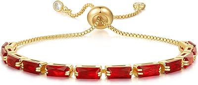Bracelet de tennis kis yan pour femme, plaqué or 14 carats avec pierre