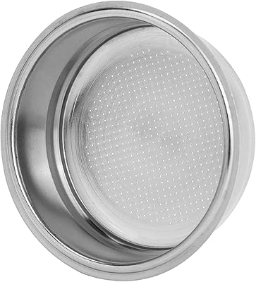 Panier filtre à café en acier inoxydable de 51 mm, 1 tasse à