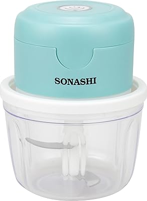 Mini hachoir sonashi smc-15 avec bol de 350 ml, chargement usb, indicateur led et lames en acier inoxydable | appareils électroménagers. Diaytar Sénégal : Votre destination e-commerce pour des produits de qualité à prix discount