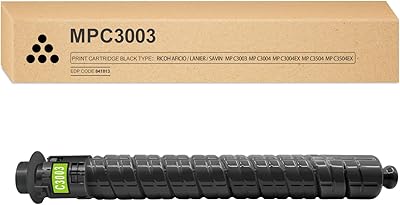 Cartouche de toner boygo mp c3003, 1 paquet noir ricoh mpc3003 841813 compatible