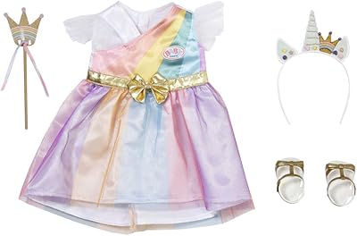 Baby born deluxe princess fantasy toy 43 cm jouet facile pour les petites