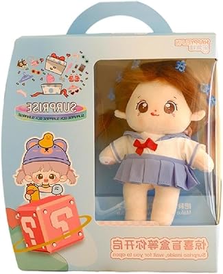 Poupée de bébé de simulation de nouveau-né de 8 pouces, poupée en tissu