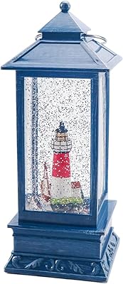 Lumières décoratives, veilleuse boule de neige avec musique, décorations de noël pour table