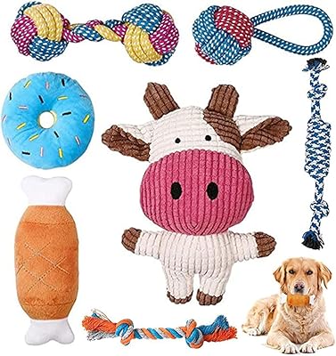 Jouets amateurs pour chiens à mâcher, coffret cadeau pour petit chien, paquet