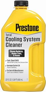 Nettoyant et nettoyant pour radiateur jaune preston as105 - 22 oz, 22 fl