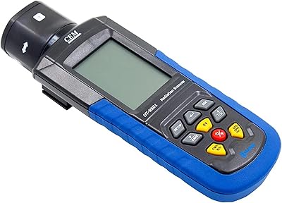 Détecteur de rayonnement nucléaire, détecteur actif radioactif dt-9501, gammamètre numérique portable, avec rétroéclairage