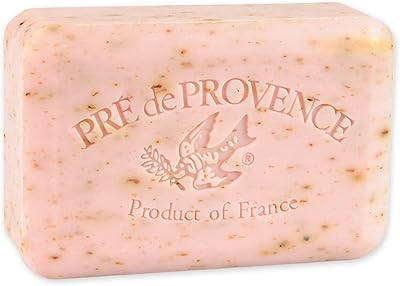 (250g, pétales de rose) - barre de savon artisan français pré de provence enrichie en beurre de karité, pétales de rose, 250g. Des économies garanties sur chaque commande avec Diaytar